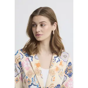 Blazer stampato da donna Ichi Ihkate image-6