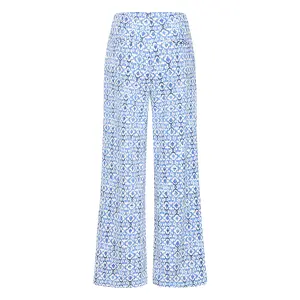Women's suit Trousers Ichi Kate Print image-2