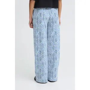 Women's suit Trousers Ichi Kate Print image-3