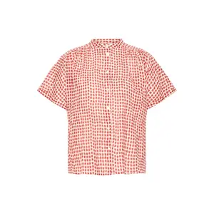 Korte mouwen blouse dames Ichi Lumma image-0