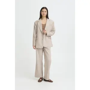 Women's oversize blazer Ichi Fava image-3