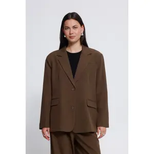 Women's oversize blazer Ichi Fava image-3