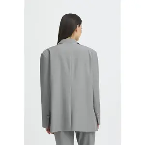 Women's oversize blazer Ichi Fava image-4
