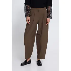 Women's Trousers Ichi Fava Barrel image-1