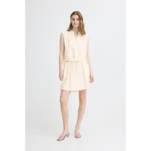 Sleeveless blouse for women Ichi Elvias image-2