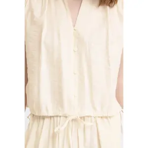 Sleeveless blouse for women Ichi Elvias image-6
