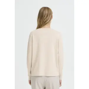 Round neck long sleeve jumper for women Ichi Luls image-3