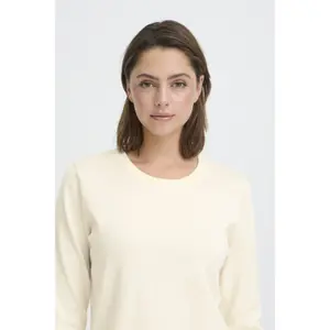 Round neck long sleeve jumper for women Ichi Luls image-5