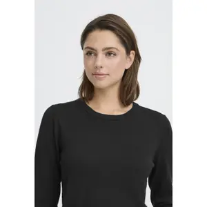 Round neck long sleeve jumper for women Ichi Luls image-5