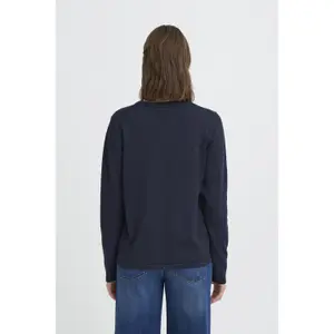 Round neck long sleeve jumper for women Ichi Luls image-4