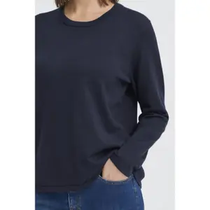 Round neck long sleeve jumper for women Ichi Luls image-5
