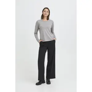 Round neck long sleeve jumper for women Ichi Luls image-2