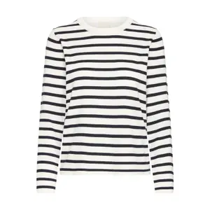 Round neck long sleeve jumper for women Ichi Luls image-0