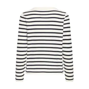 Round neck long sleeve jumper for women Ichi Luls image-3