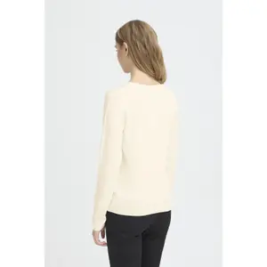 Women's V-neck sweater Ichi Luls image-4