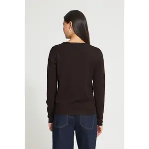 Women's V-neck sweater Ichi IHLuls image-5