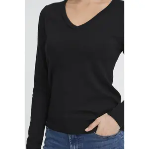 Women's V-neck sweater Ichi Luls image-5