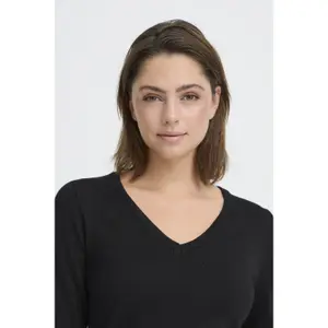 Women's V-neck sweater Ichi Luls image-6
