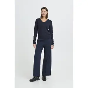Women's V-neck sweater Ichi Luls image-2