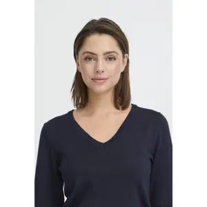 Women's V-neck sweater Ichi Luls image-5