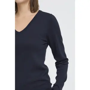 Women's V-neck sweater Ichi Luls image-6