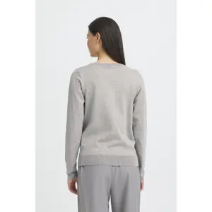 Women's V-neck sweater Ichi Luls image-4