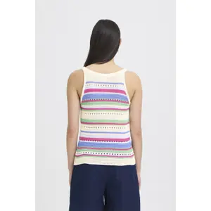 Sleeveless jacket for women Ichi IHFlorise image-5