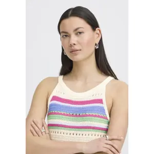 Sleeveless jacket for women Ichi IHFlorise image-6