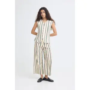 Printed women's suit waistcoat Ichi Kate image-2