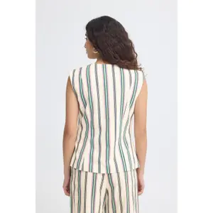 Printed women's suit waistcoat Ichi Kate image-4