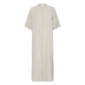 Women's 2/4 dress Ichi IAFOXA Midi IAFoxa image-0