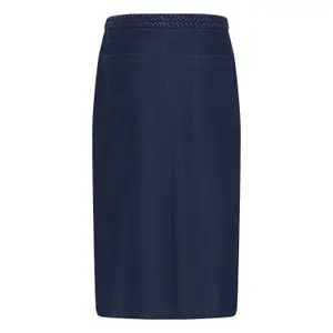 Denim skirt for women Ichi IHKate Sk4 image-1
