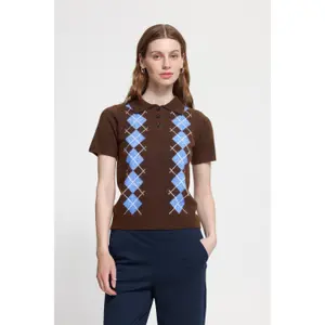 Women's short sleeve sweater Ichi IHDasila Ss3 image-4