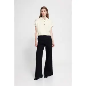 Sleeveless jacket for women Ichi Alize image-3