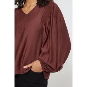 Long sleeve blouse for women Ichi Imelda image-6