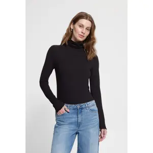 Jersey de cuello alto para mujer Ichi Ihcella image-4