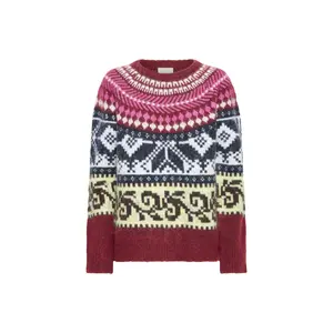 Damski sweter z golfem Ichi Luls image-0