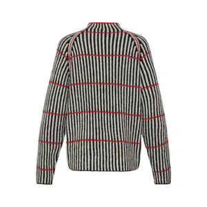 Striped long-sleeve jumper women Ichi Kamara 6 image-1