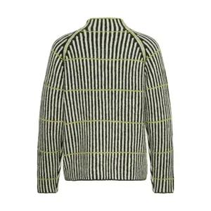 Striped long-sleeve jumper women Ichi Kamara 6 image-2