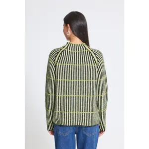 Striped long-sleeve jumper women Ichi Kamara 6 image-6