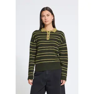 Woman sweater Ichi Sage image-4