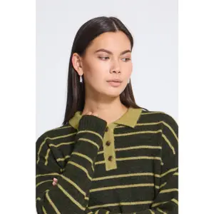 Woman sweater Ichi Sage image-6