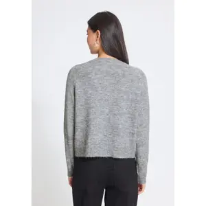Woman sweater Ichi Sage image-4