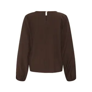 Long sleeve blouse for women Ichi Melda 2 image-1
