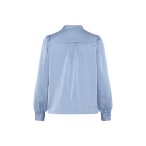 Long sleeve blouse for women Ichi Letta image-1