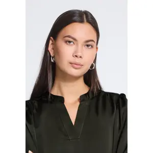 Long sleeve blouse for women Ichi Letta image-6