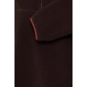 Womens Hooded Fleece Cardigan Ichi IHMonsi image-1