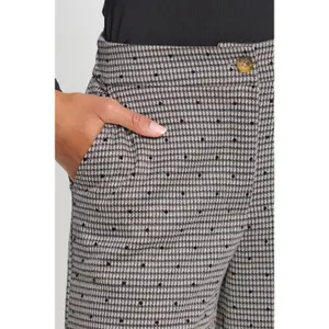 Women's Trousers Ichi IHKate Checkit Pa3 image-6