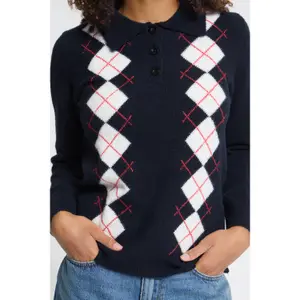 Women's long-sleeved polo shirt Ichi IHDasila image-4