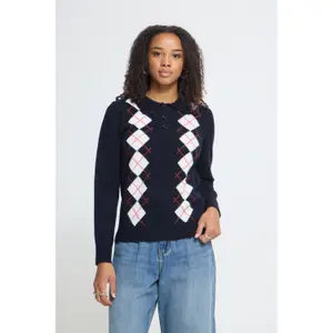 Women's long-sleeved polo shirt Ichi IHDasila image-6